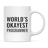 💐 TAZA DE CAFÉ / TÉ CON UN POCO DE HUMOR: No importa cuánto cueste un regalo, lo que cuenta es el pensamiento. Qué mejor manera de expresar sus pensamientos a sus seres queridos que regalarles esta obra de arte bellamente diseñada. Nuestras tazas son reflexivas, divertidas, divertidas, adorables y un regalo asequible para cualquier ocasión.