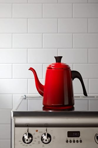Le Creuset Bule 700ml Aço Carbono Esmlatdo Vermelho