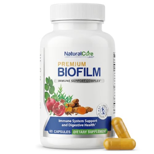 Natural Cure Labs Biofilm Complex Premium Botanicals & Herbs | Digestive & Immune Wellness Support | Vegan Non-GMO Gluten-Free | Supports Gut Balance & Probiotic Activity