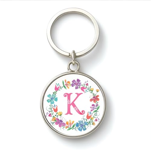 Image of magical gifts MG | Premium Alphabet & Initial Metal Keychain for Bags & Keys | Double-Sided | Personalized Initial Charm Keyring | Heavy-Duty Metal | Perfect for Gifting & Daily Use