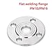 304 Stainless Steel Flat Welding Flange PN10/PN16 Pressure Welding Flange(DN100,PN16)