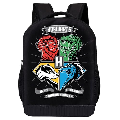 Harry Potter Backpack for School | Kids Travel Backpack School Backpack | Kids Backpack for Boys, Girls, Toddlers Unisex, Hogwarts Houses, Daypack Backpacks