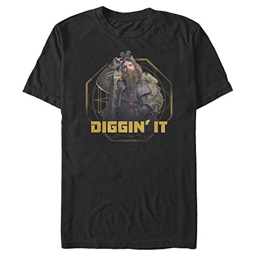 T-Shirt Disney Diggin It Homme vêtement été mode mode geek imprimé graphique