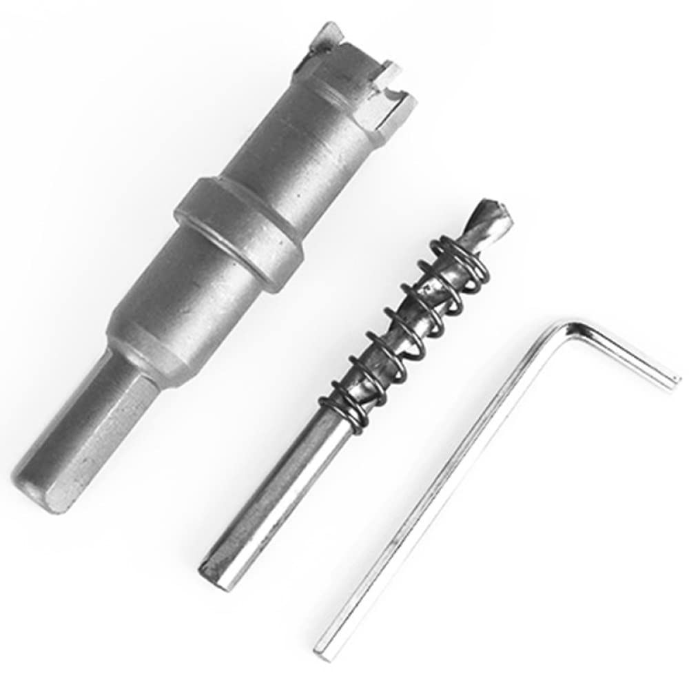 Set di punte da trapano per sega a tazza 1 pz 15-100 mm Lega di metallo duro Acciaio al cobalto Piastra in acciaio inossidabile Ferro Metallo Kit di taglio in alluminio, 40 mm, come mostrato