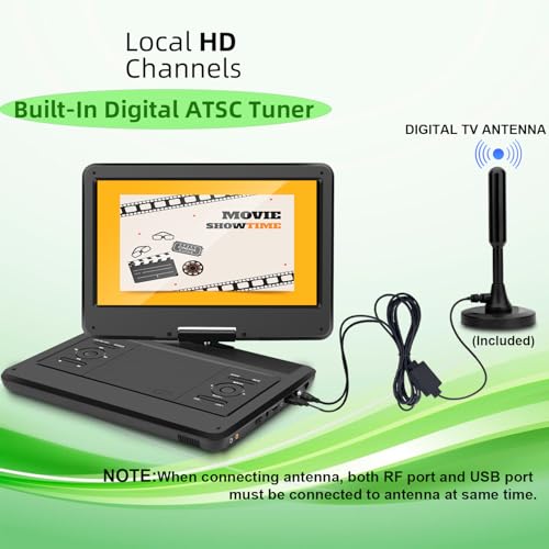 Feihe PTV-001 16.5 Inch Inch Portable Tv/Dvd Player Combo thumb #1
