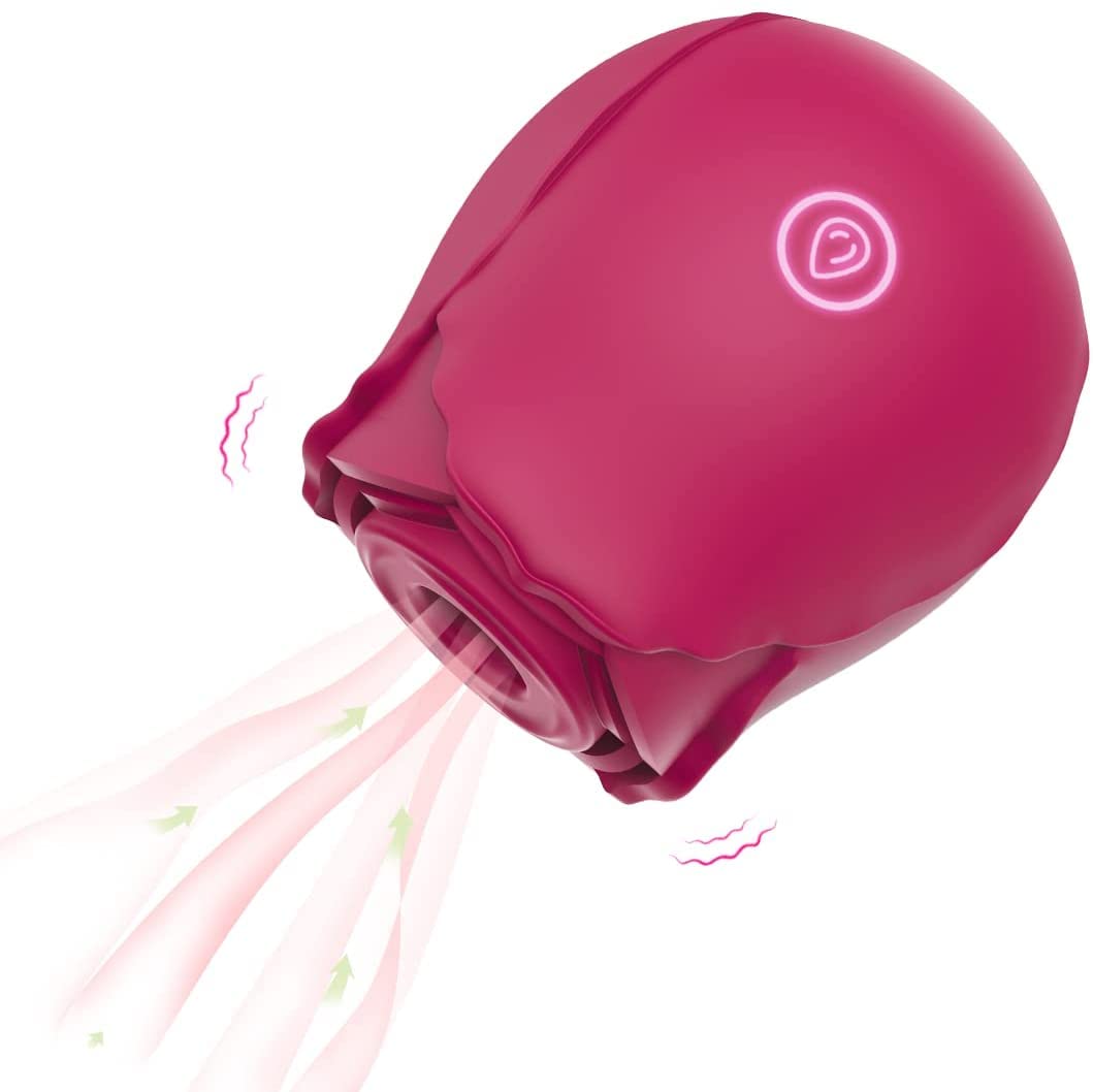 Pink Rose Stress Reliever for Woman, 2022 Upgrade Best Gift Rose for Women