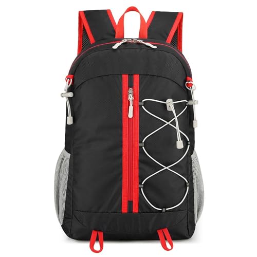 TY&WJ 35L Mochila De Senderismo Plegable Ligera,Impermeable Mochila De Camping Transpirable Compacta Mochilas De Marcha Unisex, para Senderismo Y Viaje,B,35L