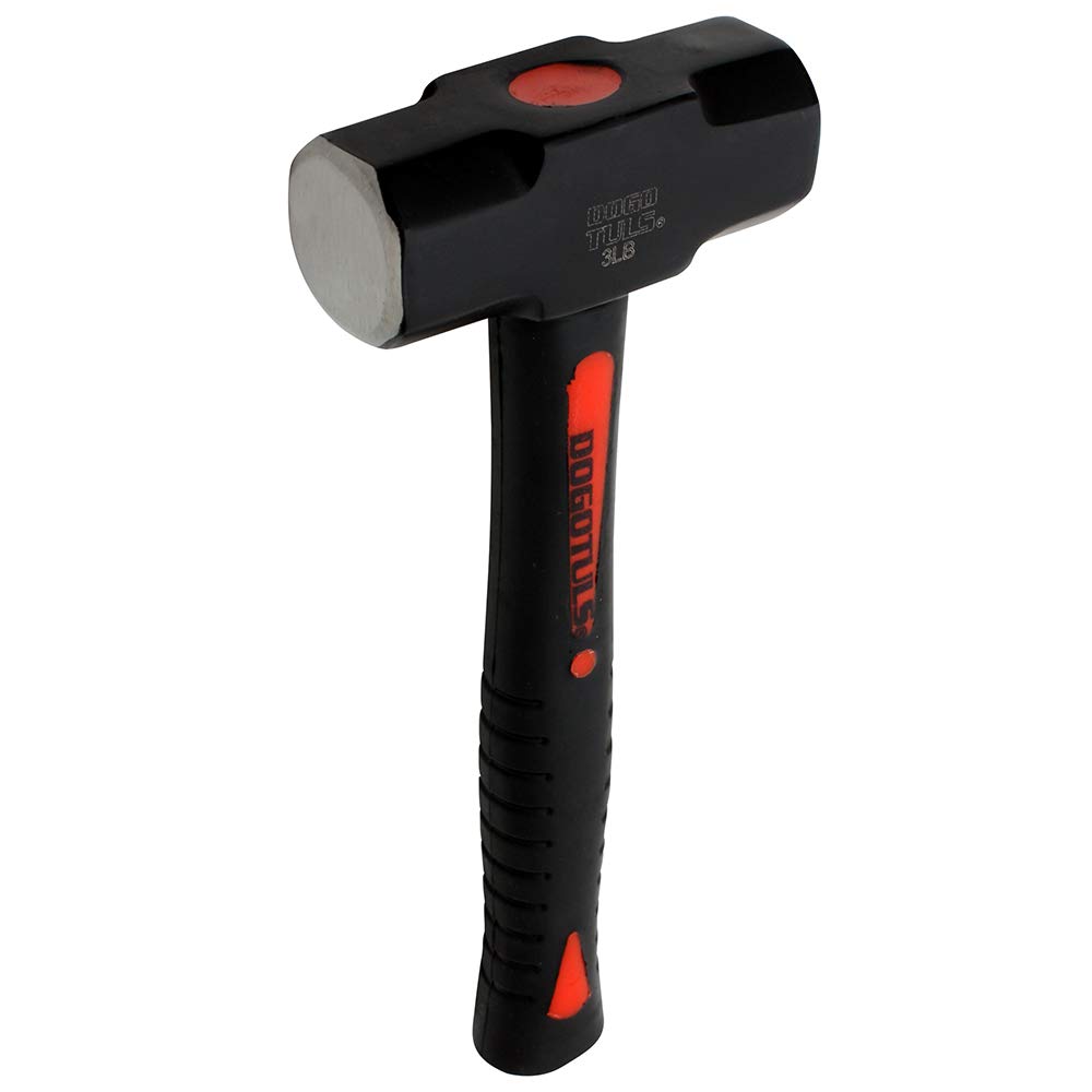 DOGOTULS Hammer Mallet, Fiberglass, 3LB, Octagonal, German Style