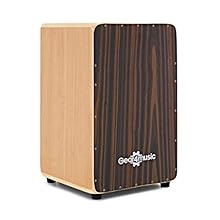 Includes carry bag and seat pad Perfect for busking and intimate gigs Explore a variety of bold tones, thanks to birch back and sides Achieve a tight snap and deep bass response via adjustable internal bells