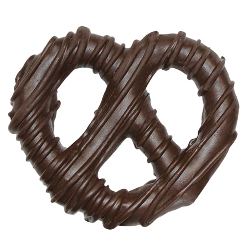 All City Candy Signature Gourmet Chocolate Covered Pretzel Twists Gift Tube – 12 Hand-Dipped Assorted Flavors in Milk, Dark, White Chocolate & Candy coated toppings – Sweet & Salty Treats for Holidays, Birthdays, and Corporate Gifting