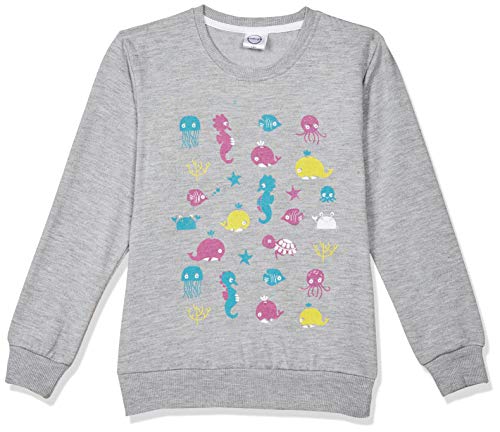 Image of Gubbarey Girls' Sweatshirt (SS1060 Light Grey 5-6 Years)