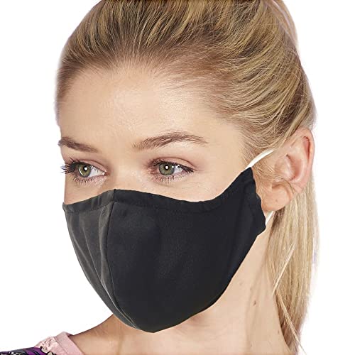 ECO CHIC Masque noir solide M23 Cover