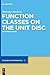 Function Classes on the Unit Disc: An Introduction (De Gruyter Studies in Mathematics, 52)