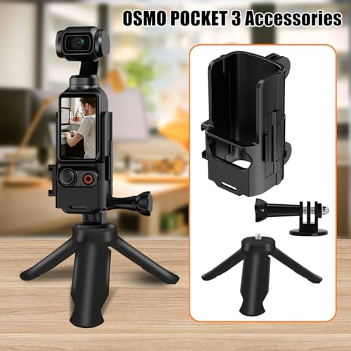 Protector Osmo Pocket 3 que soluciona la falta de zapata para microfonos 5