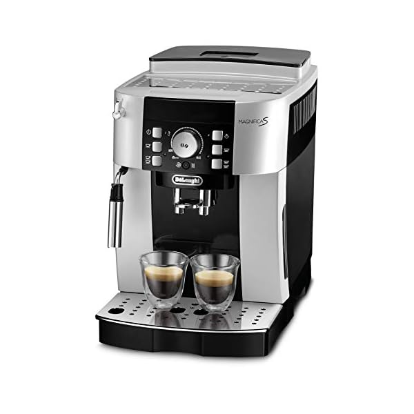 De'Longhi Perfetto ECAM 21.116.SB - Cafetera Superautomática, granos de café, café molido, 1.8 L, 15 bares, 1450 W…
