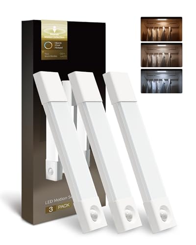 EZVALO Schrankbeleuchtung 20CM*3 Stück,30 LED Schrankleuchte Led mit...