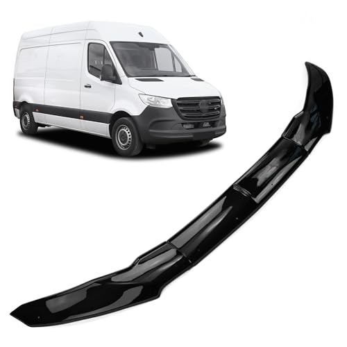 Protège-capot compatible Mercedes Sprinter 2018+ CHROMEMASTER - Accessoires ABS Noir