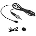Nady OML-4 Lapel or Lavalier Omni-Directional Microphone with 3.5mm Locking Plug, 4â€™ Cable, Windscreen, and Clip-Compatible with W-1KU, U-1100, U-2100, DW-11, DW-22, U-41, U-81, 401X, DKW-3, UHF-24