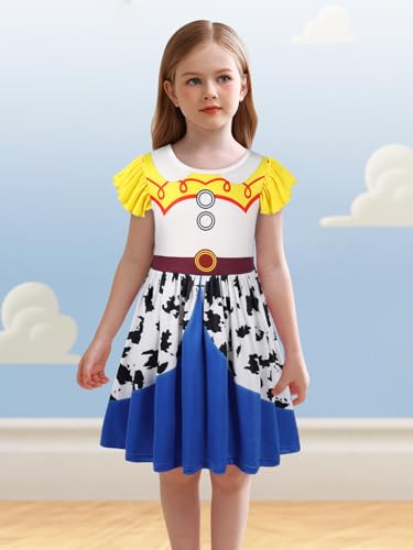 Disfraz Cowgirl Princesa para Niñas de 4-5 Años miniatura 2