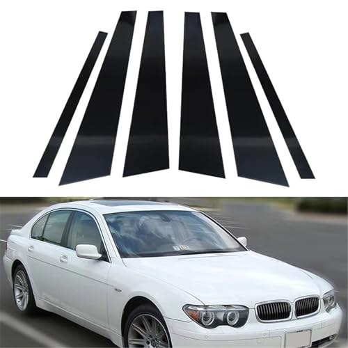 Cubierta decorativa de pilares para las ventanas de BMW Serie 7 E65 y E66 3