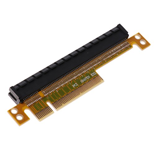 MagiDeal Pci Express Riser Card Pci-e X8 A X16 Slot Converter Diseño de Circuito de 4 Capas