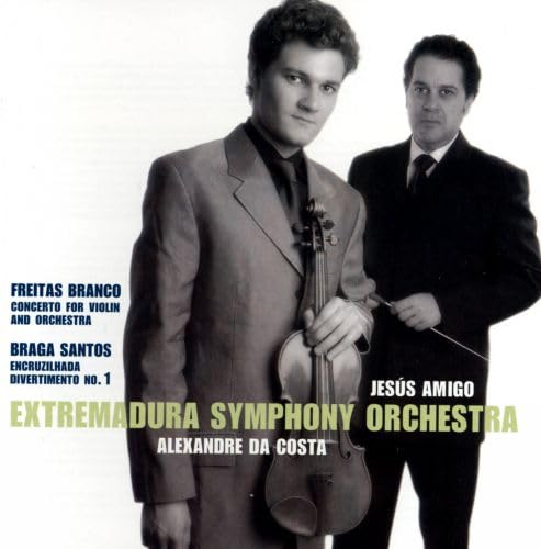 Freitas Branco/Braga Santos [Audio CD] FREITAS/BRANCO/ALEXANDRE