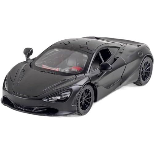 Image of 132 McLaren 720 Toy Car Diecast Metal Car Light Sound Pullback Openable Door