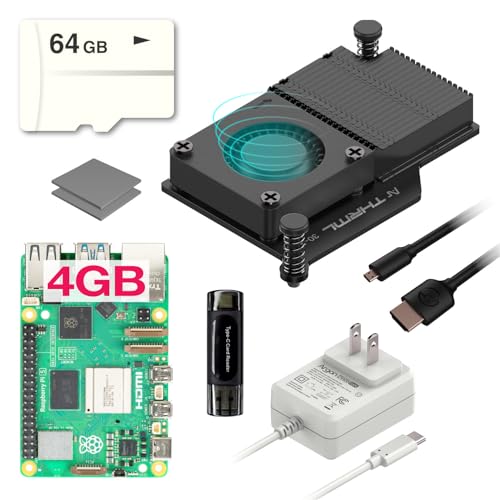 Argon PWR GaN Starter Kit for Raspberry Pi 5 (4GB)