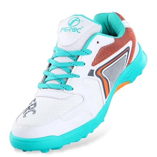 Image of FEROC Fusion Cricket Shoe - PVC Sole for Men Boys Unisex Kids