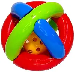 Bola Maluquinha com chocalho - Mercotoys