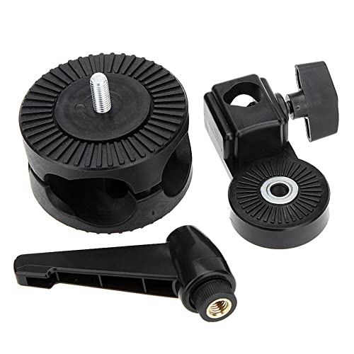 Image of 4X Single Grip Swivel Head Bracket Clamp for Photo Studio Boom Arm Reflector Holder Stand
