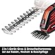 Einhell Akku-Gras- und Strauchschere GE-CG 18/100 Li T-Solo Power X-Change (Li-Ion, 18 V, Teleskopstiel, Schnittbreite Grasschneideblatt 100 mm, Strauchscherenmesser 200 mm, ohne Akku und Ladegerät)