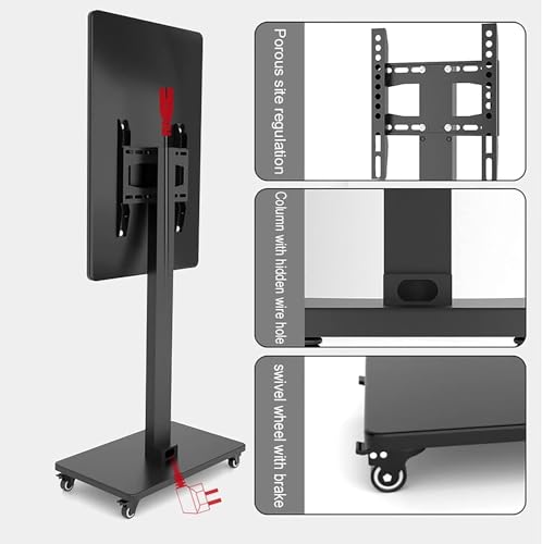 Soporte Móvil para TV de Piso para Pantallas 32-65" miniatura 4