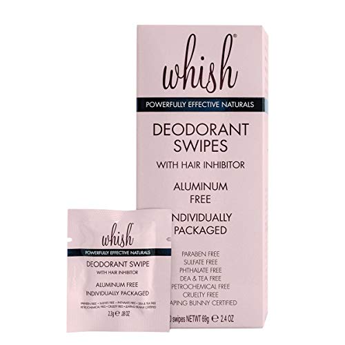 Whish Deodorant Swipe, 30 Count
