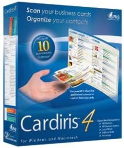 New I.R.I.S Cardiris Pro 4 - Card Scanning Solution