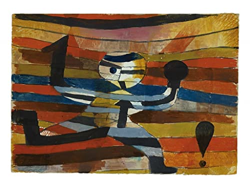Affiche impression Paul Klee Tableau Boxer Runner Hooker Toile 60x90cm