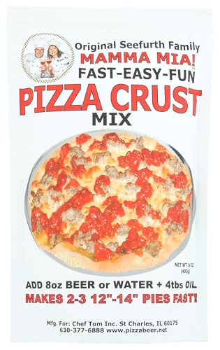 MAMMA MIA Pizza Beer Crust Mix, 14 OZ