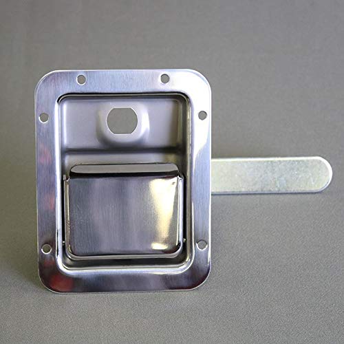 Knapheide 12245189, Stainless Steel, Riveted, Rotary Latch with Inside Handle