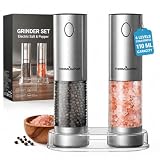 ThermoMaven Electric Salt and Pepper Grinder Set