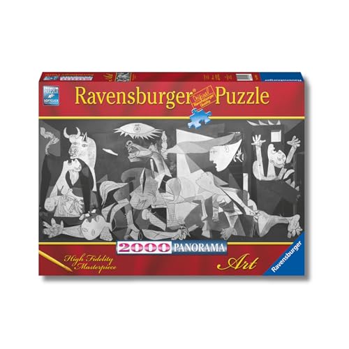 Ravensburger - Puzzle 2000 Pezzi Guernica Panorama | Puzzle 2000 Pezzi | Rompicapo Adulti E Bambini dai 14 Anni in su | Regalo per Bambini E Adulti | Misure 98x75cm
