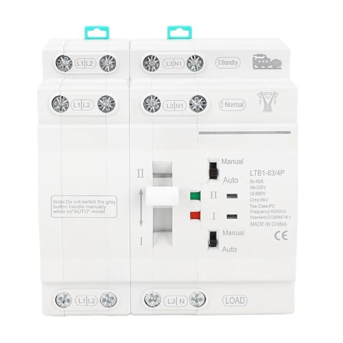 Interruptor de Transferencia Automática para Generador y Red en Viviendas con Corte de Luz