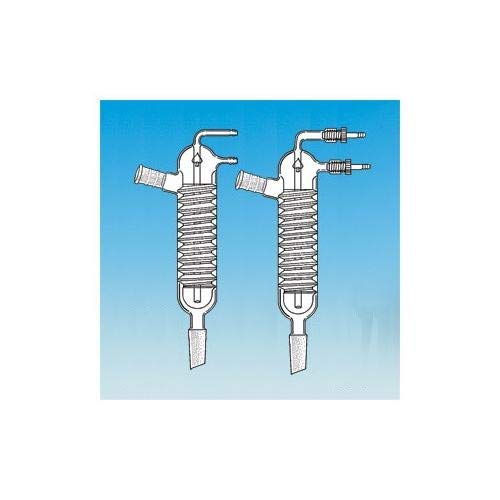 ACE GLASS 5971-23 Series Friedrich Condenser, Size D Hose Barb, 24/40 Top, 45/50 Bottom #1