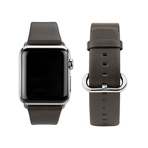 Bande de cuir Apple Watch 42mm, le style idéal du bureau aux sorties urbaines