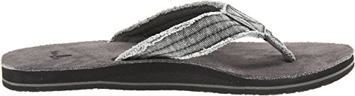 Sanuk Mens Fraid Not | Flip Flops for Men | Mens Sandals | Beach Sandals | Supportive & Lightweight | Comfort Footbed3