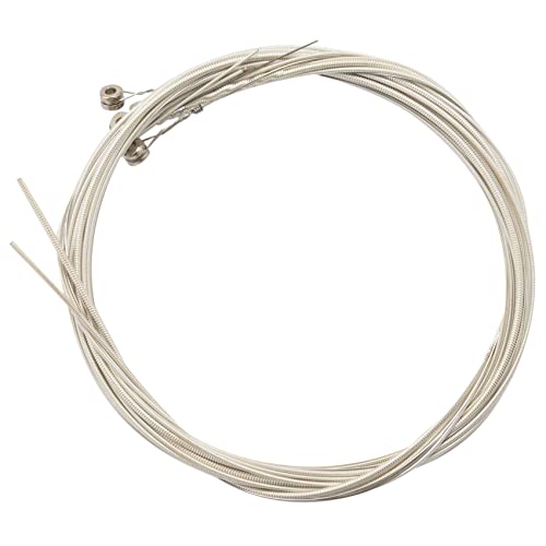SAKASO Lot de 6 cordes en acier calibre 150XL pour guitare électrique - Les Beatles, Paul McCartney, John Lennon, RIngo Starr, George Harrison SAKASO Lot de 6 cordes en acier calibre 150XL pour guitare électrique
