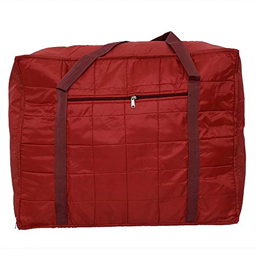 Image of Jumbo Attachi Bag in Soft Parachute Material, Blanket Cum Suitcase Bag (MAHROON, Pack of 6)