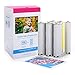 Ersatz für Canon Selphy CP CP1300 CP1200 CP910 CP800 Fotopapier, Fotoset KP-108IN 3115B001(AA) kompatibel für Canon Selphy Fotodrucker, 108 Blatt Foto Papier (100 x 148 mm) mit 3 Farbkartusche