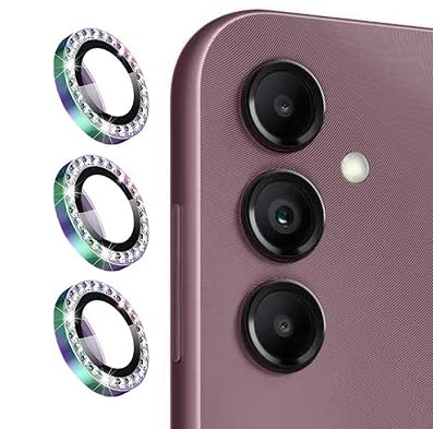 CellRyte New Latest Camera Lens Protector Compatible for Samsung Galaxy A14 5G, Case Friendly | Scratch Proo | Camera Cover Circle Ring Tempered Glass - Multicolor Diamond (B0CBN728MW) Amazon Price History, Amazon Price Tracker