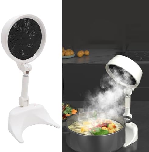 banapoy Portable Range Hood, Motor 3 Speed Adjustable Desktop Electric Air Purifier Fan with Removable Filter for Indoor Outdoor Cooking Barbecue — view 7