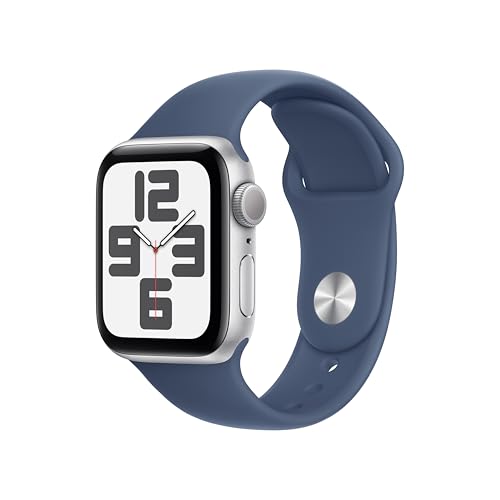 Apple Watch SE (2nd Gen, 2023) [GPS 40mm] Smartwatch with Silver ...